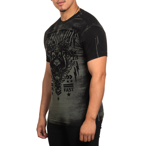 Футболка Affliction Phantom Dawn A25796 Olive