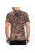 Двостороння футболка Affliction Duster Black Brown Lava Wash
