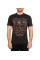 Двостороння футболка Affliction Duster Black Brown Lava Wash