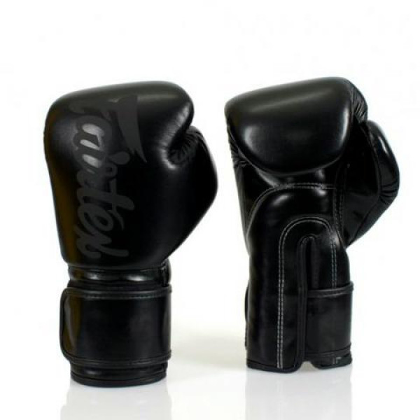 Боксерські рукавиці Fairtex BGV14 Solid Black