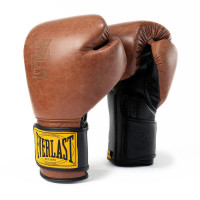 Боксерські рукавиці Everlast 1910 Advanced Boxing Gloves Brown