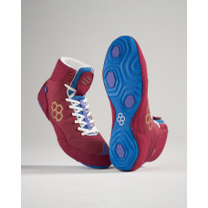 Борцівки Rudis Colt 2.0 Adult Wrestling Shoes Royal Maroon