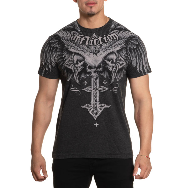 Футболка Affliction Death Eyes Tee Black