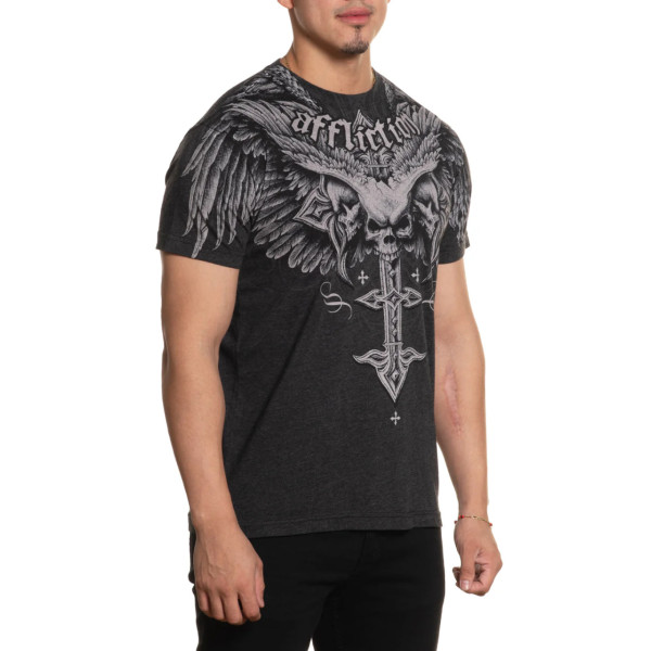 Футболка Affliction Death Eyes Tee Black