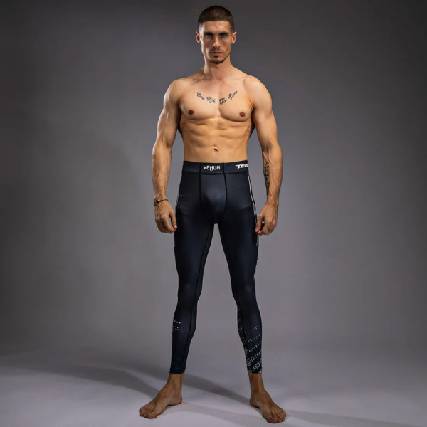 Легінси Venum x TEKKEN 8 Jin Kazama Spats Blue Black White