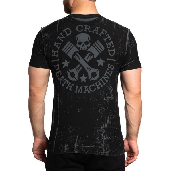 Футболка Affliction AC Ancient Rumble Rev. Charcoal
