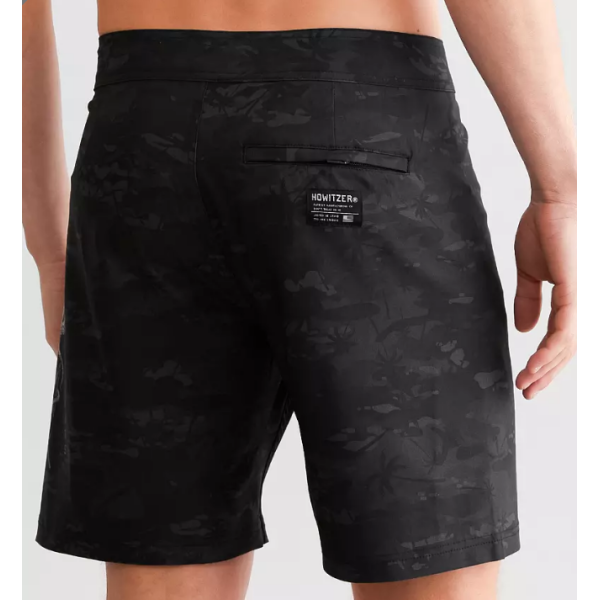 Пляжні шорти Howitzer Night Vision Stretch Boardshort Black Camo