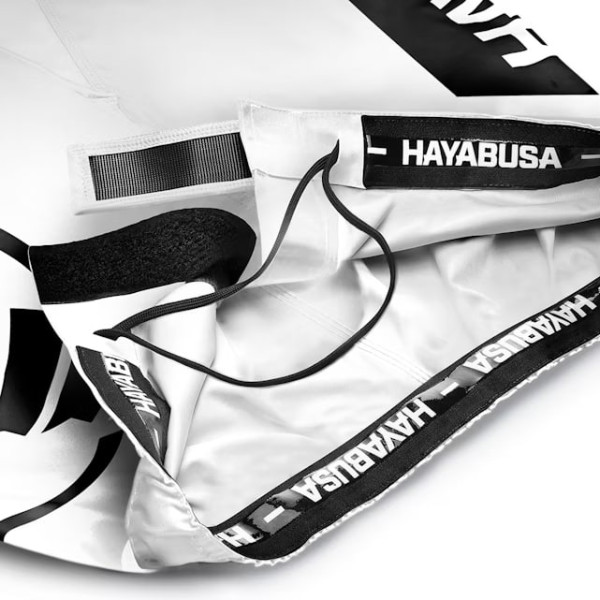 Шорти для MMA Hayabusa Icon Mid-Thigh MMA Shorts White Black