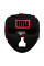 Шолом Title Leather Solar Headgear Black Red