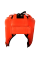 Шолом Cleto Reyes Redesigned Face Bar Headgear Orange