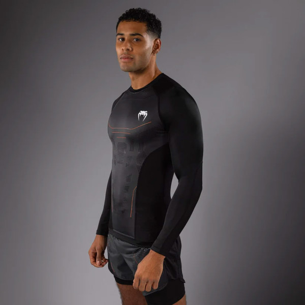 Рашгард Venum Technical 3.0 Long Sleeve Rashguard Graphite