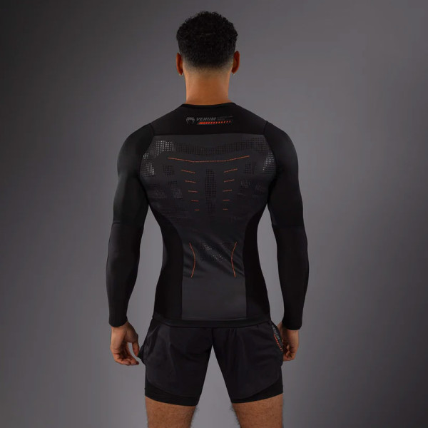 Рашгард Venum Technical 3.0 Long Sleeve Rashguard Graphite