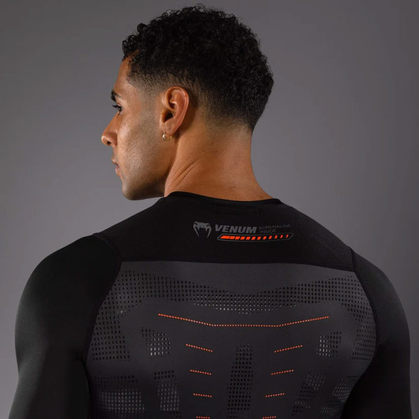 Рашгард Venum Technical 3.0 Long Sleeve Rashguard Graphite
