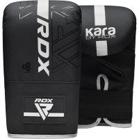 Снарядні рукавиці RDX F6 Kara Boxing Bag Gloves Matte White