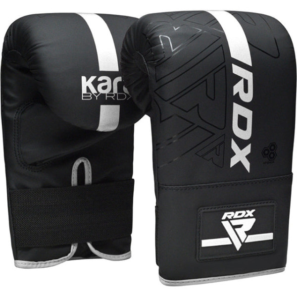 Снарядні рукавиці RDX F6 Kara Boxing Bag Gloves Matte White