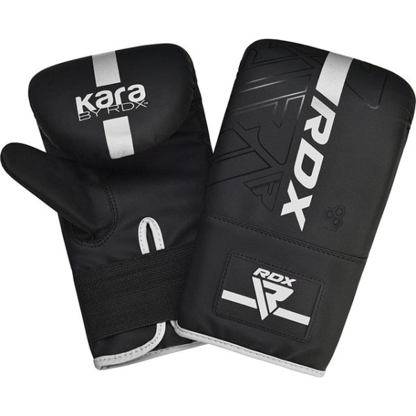 Снарядні рукавиці RDX F6 Kara Boxing Bag Gloves Matte White