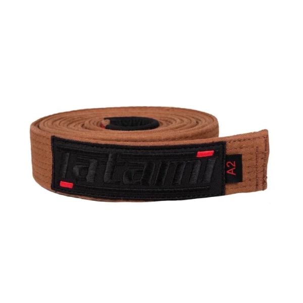 Пояс для кімоно Tatami Premium BJJ Brown Belt