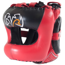 Боксерський шолом з бампером Rival Guerrero RHGFS3 Facesaver Headgear Red