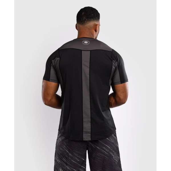 Тренувальна футболка Venum Rapid Dry-Tech Shirt - Black/Storm Grey
