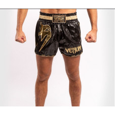 Шорти для тайського боксу Venum Giant Foil Black Gold