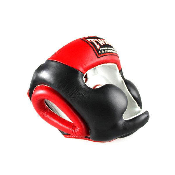 Боксерський шолом Twins HGL3-2T Black Red