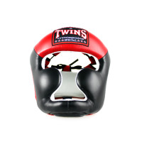 Боксерський шолом Twins HGL3-2T Black Red