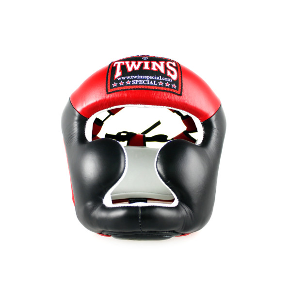 Боксерський шолом Twins HGL3-2T Black Red