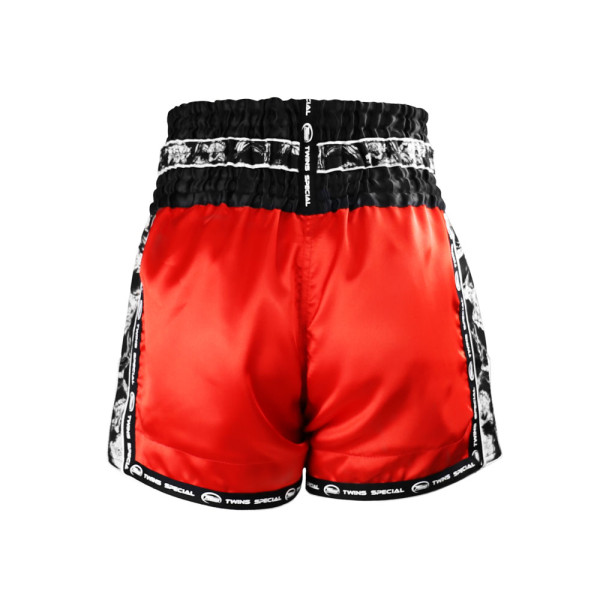 Шорти для тайського боксу Twins TBS-SK1 Skull Red