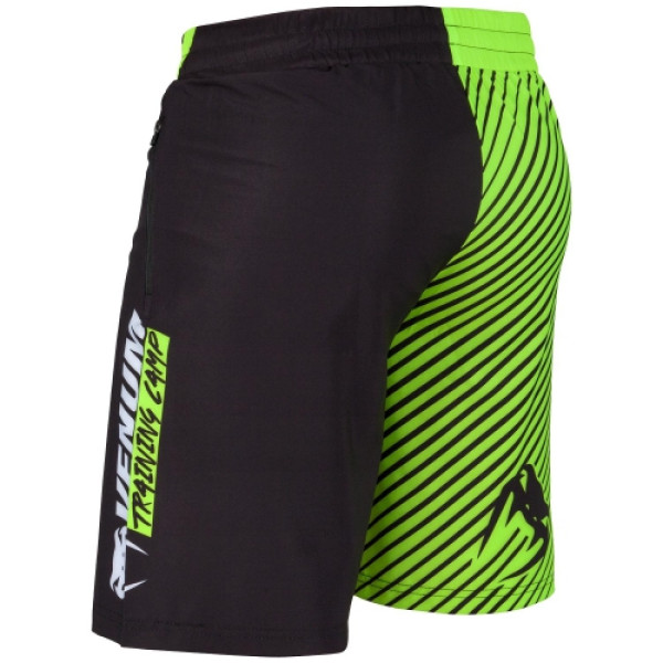 Шорты Venum Training Camp Shorts Black Neo Yellow