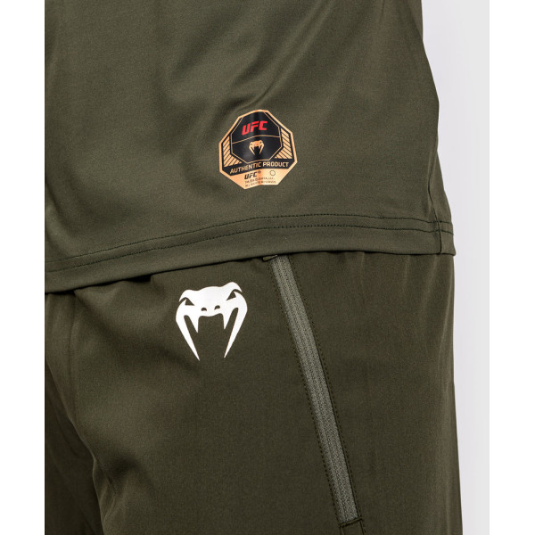 Тренувальна футболка Venum UFC AdrenalineFight Week Men’s Dry-tech T-shirt Khaki Bronze