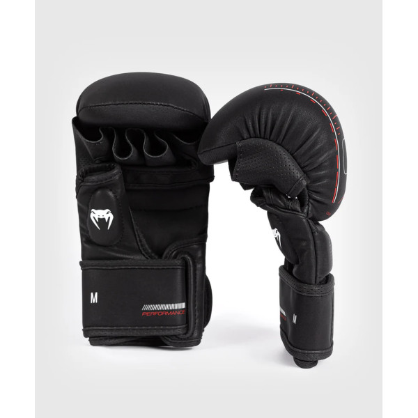 Рукавиці для MMA Venum Tactical XT Sparring Gloves - Black/Fire Red