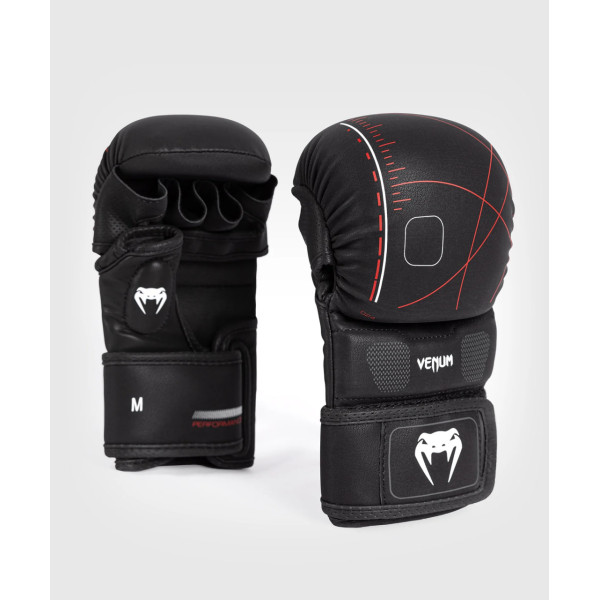 Рукавиці для MMA Venum Tactical XT Sparring Gloves - Black/Fire Red
