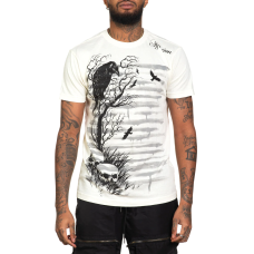 Футболка Affliction Branch Out Vintage White