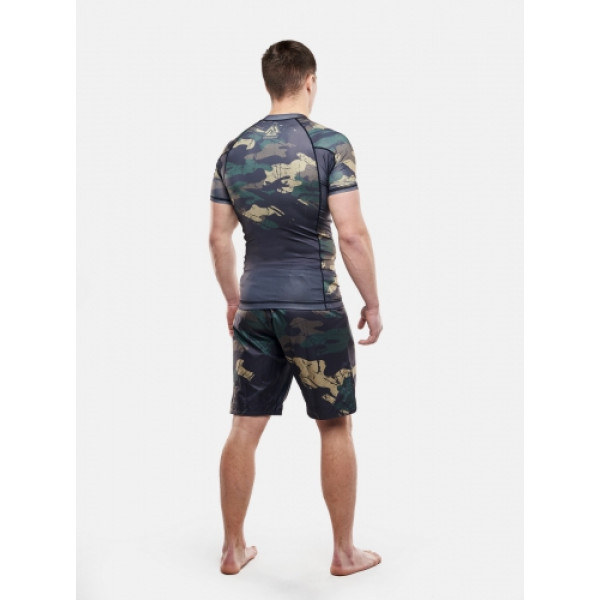 Рашгард Peresvit Grunge Camo Short Sleeve Rashguard