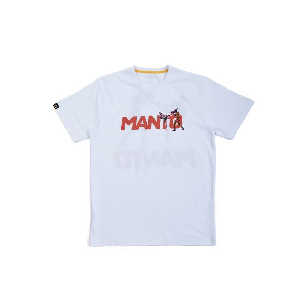Футболка MANTO T-shirt Strike Gym 2.0 White
