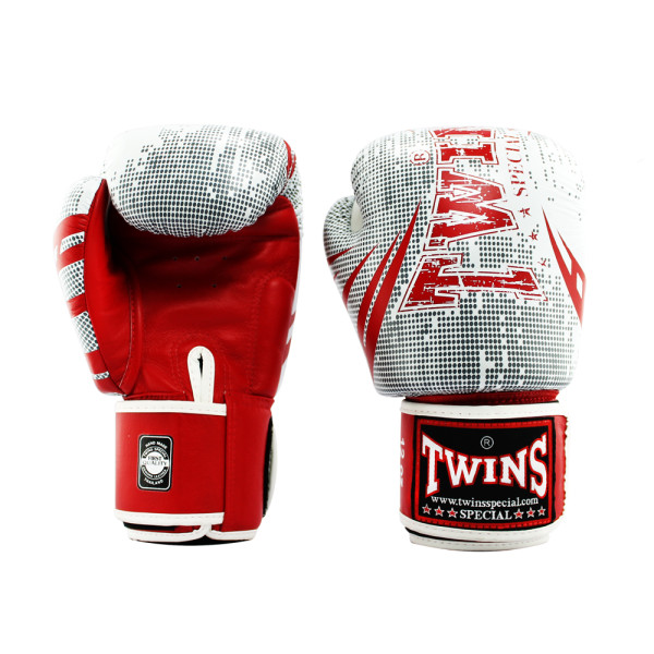 Боксерські рукавиці Twins Fancy FBGVL3-TW5 Red White