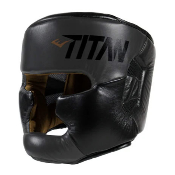Боксерський шолом Everlast Titan Pro Headgear Black