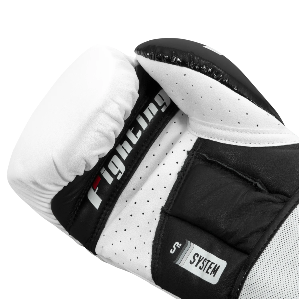 Боксерські рукавиці Fighting S2 GEL Power Sparring Gloves White Black
