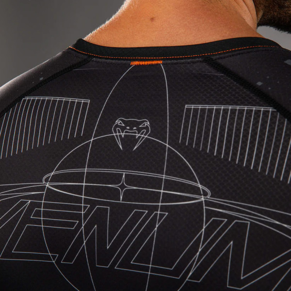 Рашгард Venum Eclipse Long Sleeve Rashguard Black Ivory