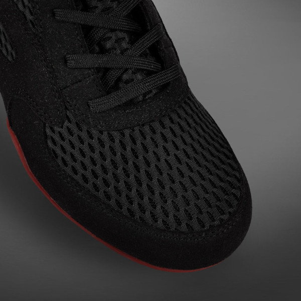 Боксерки Venum Contender Boxing Shoes Black Gold Red