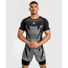 Рашгард Venum Attack Men's Short Sleeve Rashguard Black