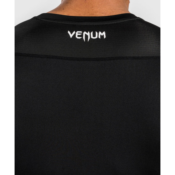 Рашгард Venum Attack Men's Short Sleeve Rashguard Black