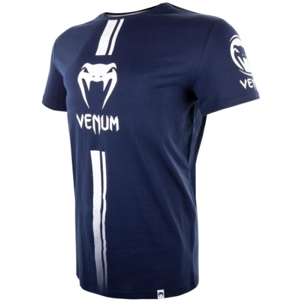 Футболка Venum Logos T shirt Navy Blue White