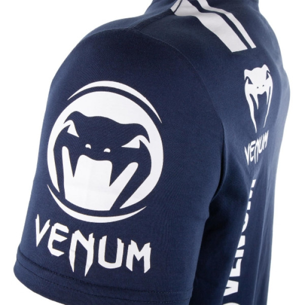 Футболка Venum Logos T shirt Navy Blue White