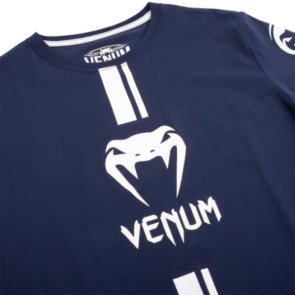 Футболка Venum Logos T shirt Navy Blue White