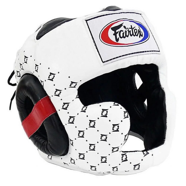 Боксерський шолом Fairtex HG10 Super Sparing White