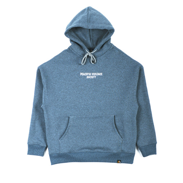 Худі MANTO Hoodie Society Oversize Heather Blue