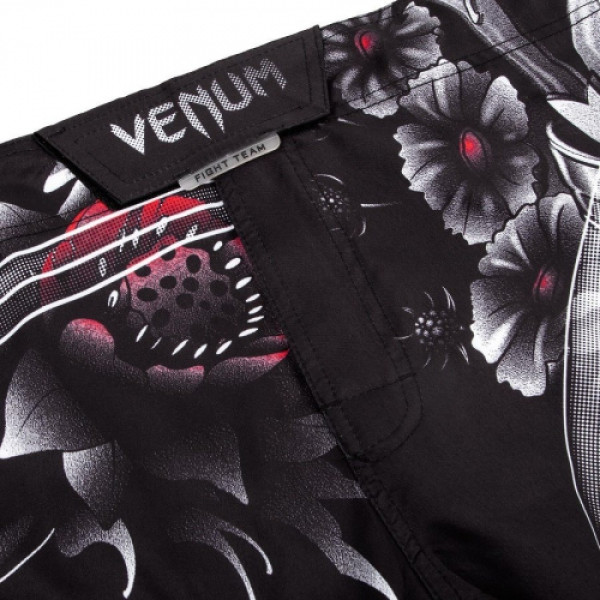 Шорти для MMA Venum Samurai Skull Fightshorts Black