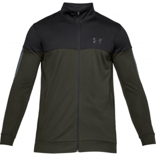 Спортивна кофта Under Armour Sportstyle Pique Jacket Stealth Artillery Green