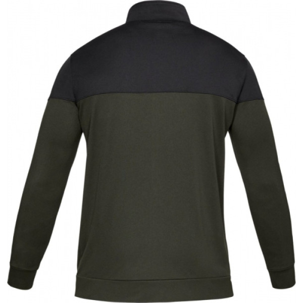 Спортивна кофта Under Armour Sportstyle Pique Jacket Stealth Artillery Green